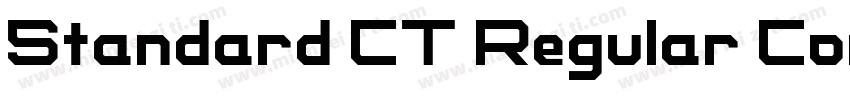 Standard CT Regular Condensed字体转换